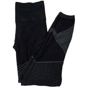 Spanx Look at Me Now Seamless Motto Leggings Black Ankle Size Large